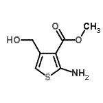 CAS#: 349662-62-0， Methyl 2-Amino-4-(Hydroxymethyl)-3-Thiophenecarboxylate