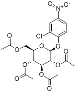 CAS#: 35023-71-3， 2-Chloro-4-Nitrophenyl-2,3,4,6-Tetra-O-Acetyl-beta-D-Glucopyranoside