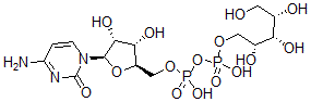 CAS#: 3506-17-0， [(2R,3S,4R,5R)-5-(4-Amino-2-Oxopyrimidin-1-Yl)-3,4-Dihydroxyoxolan-2-Yl]Methyl [Hydroxy-[(2R,3S,4S)-2,3,4,5-Tetrahydroxypentoxy]Phosphoryl] Hydrogen Phosphate