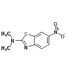 CAS#: 3507-21-9， N,N-Dimethyl-6-Nitro-1,3-Benzothiazol-2-Amine
