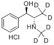 CAS#: 350820-08-5， (1R,2S)-(-)-Ephedrine-D6 Hydrochloride (Dimethyl-D6)