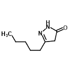 CAS#: 35087-30-0， 5-Pentyl-2,4-Dihydro-3H-Pyrazol-3-One