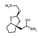 CAS#: 351010-31-6， 1-[(2R,3aR,6aS)-2-Ethoxyhexahydro-3aH-cyclopenta[b]furan-3a-yl]-2-propanol