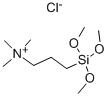 structure of CAS# 35141-36-7, N-Trimethoxysilylpropyl-N,N,N-Trimethylammonium Chloride;Trimethyl-(3-Trimethoxysilylpropyl)Ammonium Chloride;N-(3-Trimethoxysilylpropyl)Trimethylammonium Chloride;Trimethyl-(3-(Trimethoxysilyl)Propyl)Ammonium