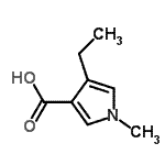 CAS#: 351416-84-7， 4-Ethyl-1-Methyl-1H-Pyrrole-3-Carboxylic Acid