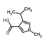 CAS#: 351416-88-1， 4-Isopropyl-1-Methyl-1H-Pyrrole-3-Carboxylic Acid