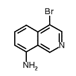 CAS#: 351458-46-3， 4-Bromo-8-Isoquinolinamine