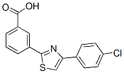 CAS#: 35195-78-9， 3-[4-(4-Chlorophenyl)-1,3-Thiazol-2-Yl]Benzoic Acid