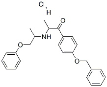CAS#: 35205-50-6， 2-[(1-Methyl-2-Phenoxyethyl)Amino]-1-[4-(Phenylmethoxy)Phenyl]Propan-1-One Hydrochloride