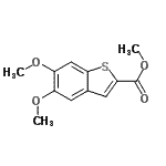 CAS#: 35212-99-8， Methyl 5,6-Dimethoxy-1-Benzothiophene-2-Carboxylate