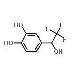 CAS#: 352339-80-1， 4-(2,2,2-Trifluoro-1-Hydroxyethyl)-1,2-Benzenediol