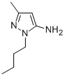 structure of CAS# 3524-35-4, 2-Butyl-5-Methyl-2 H-Pyrazol-3-Ylamine;1-Butyl-3-Methyl-1H-Pyrazol-5-Amine(SALTDATA: FREE);2-BUTYL-5-METHYL-2 H-PYRAZOL-3-YLAMINE;1-BUTYL-3-METHYL-1H-PYRAZOL-5-AMINE
