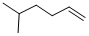 structure of CAS# 3524-73-0, 5-Methyl-1-Hexene;Ai3-37713;67510_Fluka