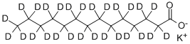 CAS#: 352438-87-0， Potassium Tetradecanoate-D27