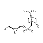 CAS#: 352525-76-9， [(2R,3R)-3-(Bromomethyl)-2-Oxiranyl]Methyl [(1S)-7,7-Dimethyl-2-Oxobicyclo[2.2.1]Hept-1-Yl]Methanesulfonate