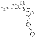 CAS#: 35253-75-9， 1-({[4-(Phenyldiazenyl)Benzyl]Oxy}Carbonyl)-L-Prolyl-L-Phenylalanylglycyl-D-Arginine