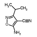 CAS#: 35261-03-1， 5-Amino-3-Isopropyl-1,2-Oxazole-4-Carbonitrile