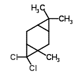 CAS#: 35266-90-1， 8,8-Dichloro-1,4,4-Trimethyltricyclo[5.1.0.0<Sup>3,5</Sup>]Octane