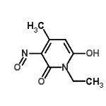 CAS#: 35268-36-1， 1-Ethyl-6-Hydroxy-4-Methyl-3-Nitroso-2(1H)-Pyridinone