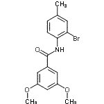 CAS#: 352688-91-6， N-(2-Bromo-4-Methylphenyl)-3,5-Dimethoxybenzamide