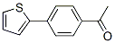 structure of CAS# 35294-37-2, 1-(4-Thiophen-2-Yl-Phenyl)-Ethanone;1-(4-THIOPHEN-2-YL-PHENYL)-ETHANONE;1-[4-(2-THIENYL)PHENYL]ETHANONE;1-(4-THIEN-2-YLPHENYL)ETHANONE