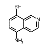 CAS#: 35317-94-3， 5-Amino-8-Isoquinolinethiol