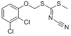 CAS#: 353254-72-5， [(2,3-Dichlorophenoxy)Methyl] Methyl Cyanocarbonimidodithioate