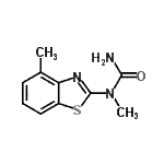 CAS#: 353255-67-1， 1-Methyl-1-(4-Methyl-1,3-Benzothiazol-2-Yl)Urea