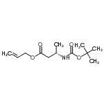 CAS#: 353296-84-1， Allyl (3S)-3-({[(2-Methyl-2-Propanyl)Oxy]Carbonyl}Amino)Butanoate