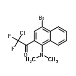CAS#: 353457-09-7， 1-[4-Bromo-1-(Dimethylamino)-2-Naphthyl]-2-Chloro-2,2-Difluoroethanone