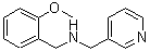 结构式 CAS# 353779-38-1, (2-甲氧基-苄基)-吡啶-3-甲胺