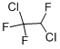 structure of CAS# 354-23-4, 1,2-Dichlorotrifluoroethane;1,2-Dichloro-1,1,2-Trifluoro-Ethane;1,1,2-Trifluoro-1,2-Dichloroethane;4-01-00-00136 (Beilstein Handbook Reference)