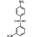CAS 登录号：354-43-8， 3-[(4-氨基苯基)磺酰基]苯胺