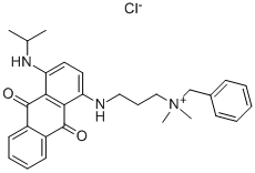 CAS#: 35402-38-1， Benzyl-[3-[[9,10-Dioxo-4-(Propan-2-Ylamino)Anthracen-1-Yl]Amino]Propyl]-Dimethylazanium Chloride