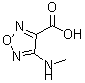 CAS#: 354143-53-6， 4-(Methylamino)-1,2,5-Oxadiazole-3-Carboxylic Acid