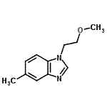 CAS#: 354148-91-7， 1-(2-Methoxyethyl)-5-Methyl-1H-Benzimidazole