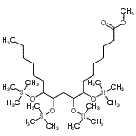 CAS#: 35437-04-8， Methyl 8,9,11,12-Tetrakis[(Trimethylsilyl)Oxy]Octadecanoate