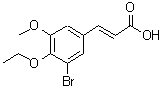 CAS#: 354531-46-7， (2E)-3-(3-Bromo-4-Ethoxy-5-Methoxyphenyl)Acrylic Acid