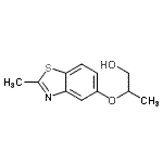 CAS#: 35466-19-4， 2-[(2-Methyl-1,3-Benzothiazol-5-Yl)Oxy]-1-Propanol