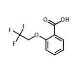 CAS#: 35480-46-7， 2-(2,2,2-Trifluoroethoxy)Benzoic Acid