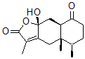 CAS#: 35481-83-5， (4aS,5R,8aR,9aS)-9a-Hydroxy-3,4a,5-Trimethyl-4,5,6,7,8a,9-Hexahydrobenzo[f][1]Benzoxole-2,8-Dione