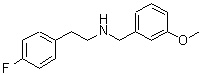 CAS 登录号：355382-50-2， 2-(4-氟苯基)-N-(3-甲氧基苄基)乙胺