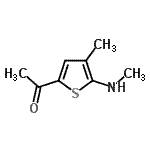 CAS 登录号：355401-31-9， 1-[4-甲基-5-(甲基氨基)-2-噻吩基]乙酮