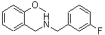 结构式 CAS# 355816-39-6, 1-(3-氟苯基)-N-(2-甲氧基苄基)甲胺