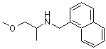 CAS#: 355816-73-8， (2-Methoxy-1-Methyl-Ethyl)-Naphthalen-1-Ylmethyl-Amine