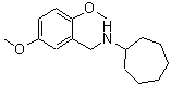 CAS#: 355817-34-4， N-(2,5-Dimethoxybenzyl)Cycloheptanamine