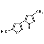 CAS#: 35592-90-6， 5-Methyl-3-(3-Methyl-1H-Pyrazol-5-Yl)-1,2-Oxazole