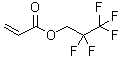 structure of CAS# 356-86-5, 2,2,3,3,3-Pentafluoropropyl Acrylate;Prop-2-Enoic Acid 2,2,3,3,3-Pentafluoropropyl Ester;Acrylic Acid 2,2,3,3,3-Pentafluoropropyl Ester;1H,1H-Pentafluoropropyl Acrylate