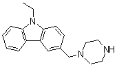 CAS#: 356082-25-2， 9-Ethyl-3-(1-Piperazinylmethyl)-9H-Carbazole