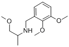 structure of CAS# 356090-87-4, (2,3-Dimethoxy-Benzyl)-(2-Methoxy-1-Methyl-Ethyl)-Amine;(2,3-Dimethoxybenzyl)(2-Methoxy-1-Methylethyl)Amine(SALTDATA: Hbr);(2,3-DIMETHOXY-BENZYL)-(2-METHOXY-1-METHYL-ETHYL)-AMINE